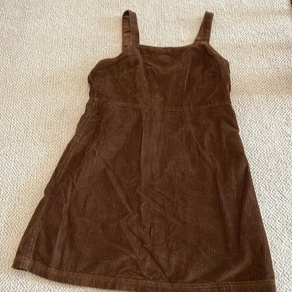 American Eagle Brown Corduroy jumper XS